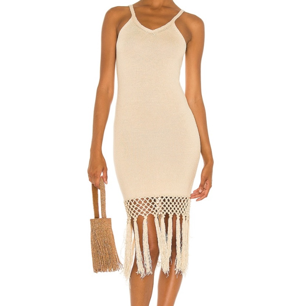 JoosTricot tassels midi dress